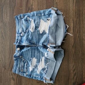 American eagle denim shorts